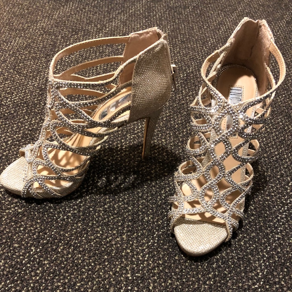 Gold heels